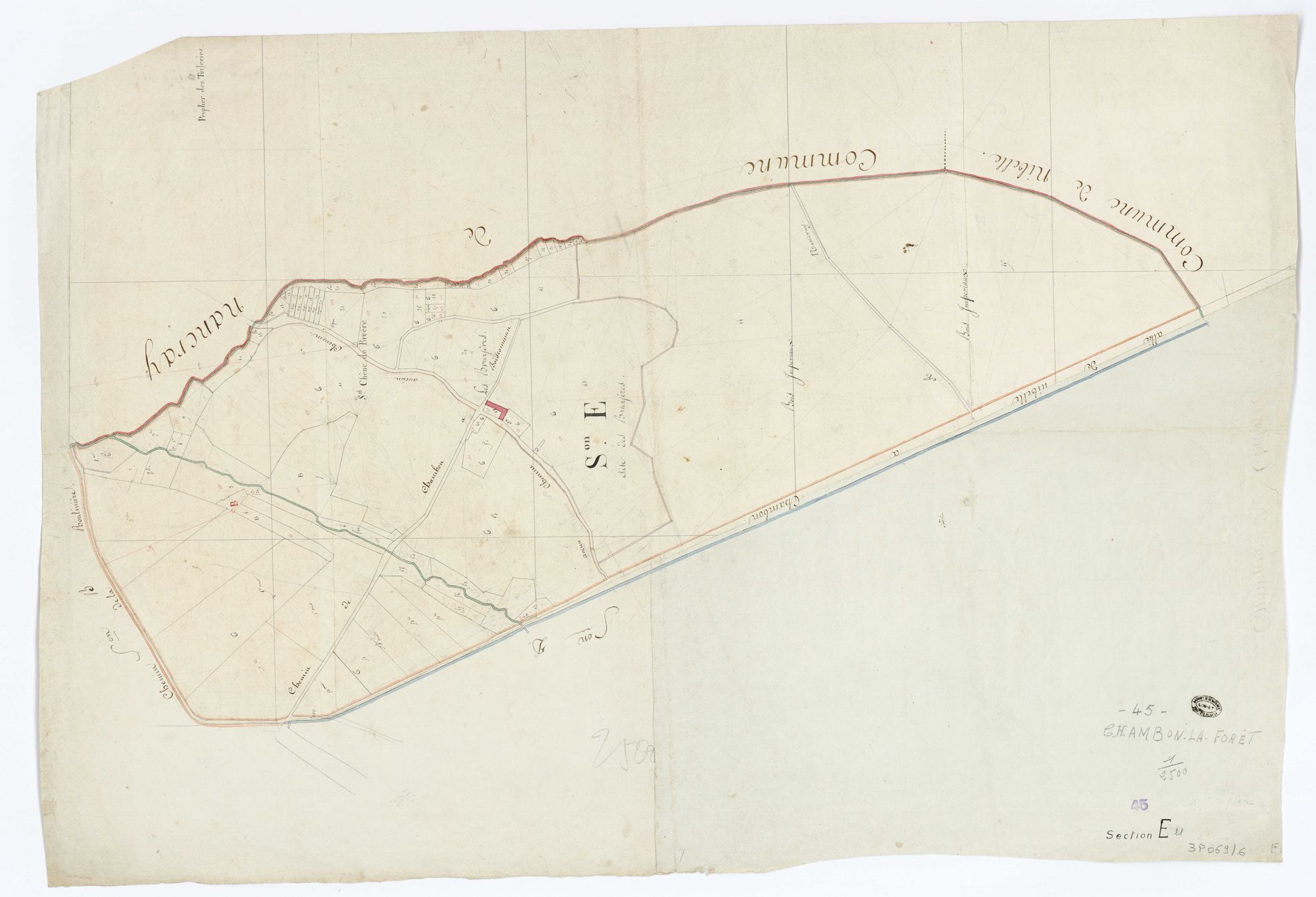 Chambon-la-Forêt - Sections