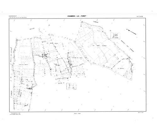 Chambon-la-Forêt - Sections