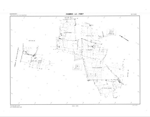 Chambon-la-Forêt - Sections