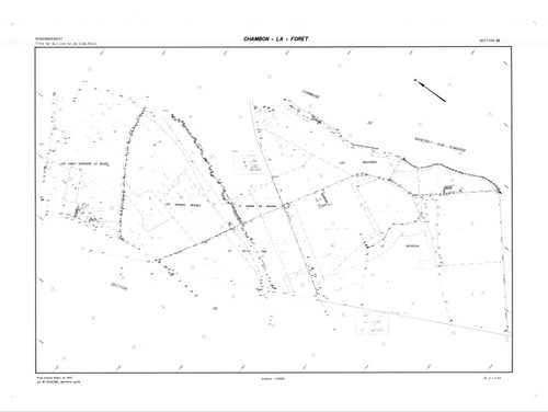 Chambon-la-Forêt - Sections