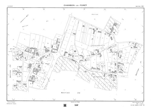 Chambon-la-Forêt - Sections