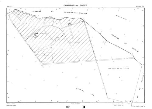 Chambon-la-Forêt - Sections