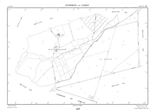 Chambon-la-Forêt - Sections