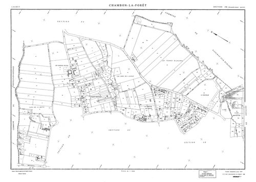 Chambon-la-Forêt - Sections