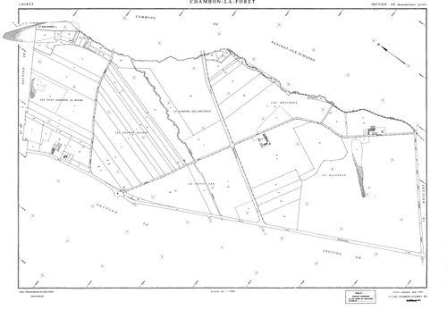 Chambon-la-Forêt - Sections