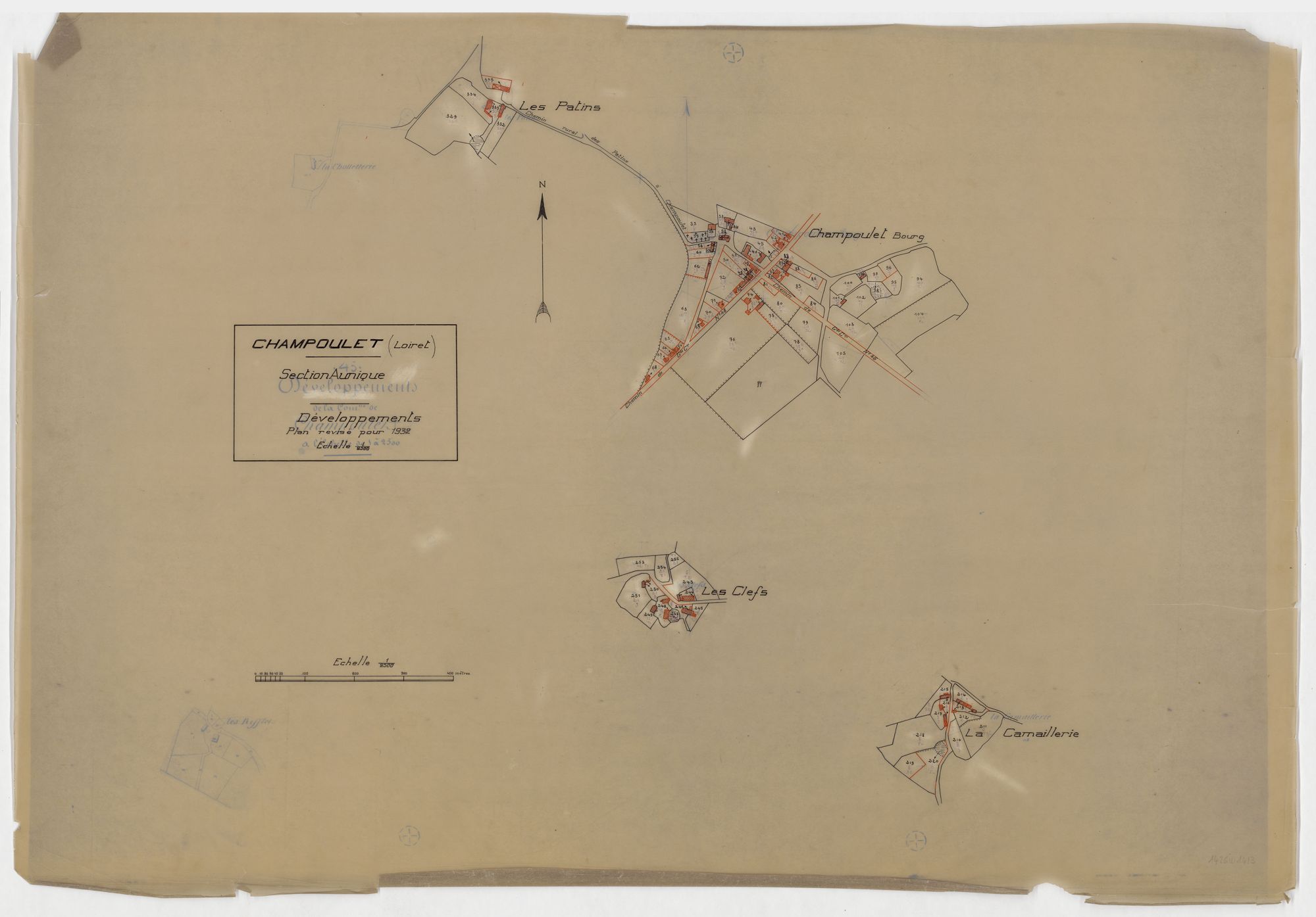 Champoulet - Sections