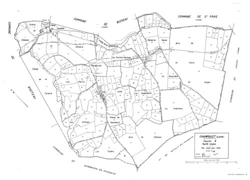 Champoulet - Sections