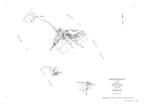 Champoulet - Sections