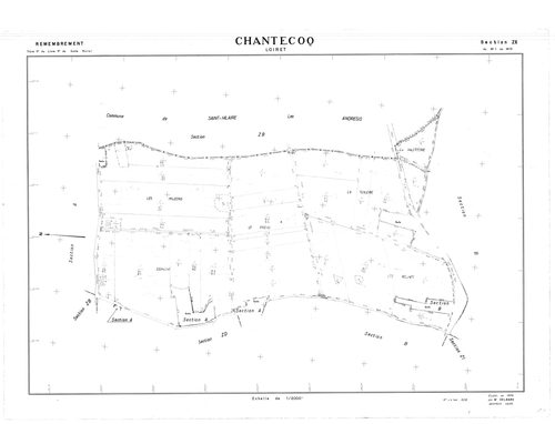 Chantecoq - Sections