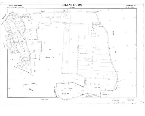 Chantecoq - Sections