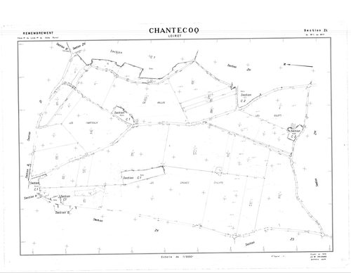 Chantecoq - Sections