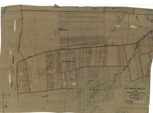 La Chapelle-Onzerain - Sections
