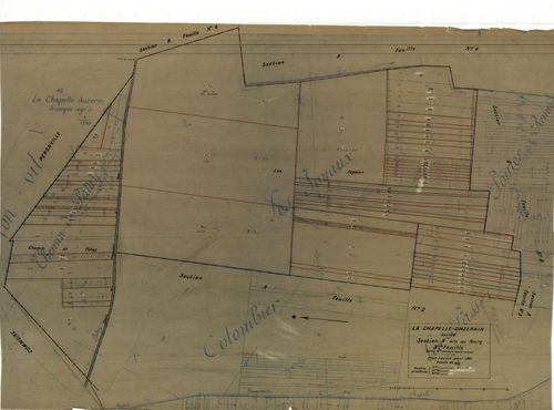La Chapelle-Onzerain - Sections