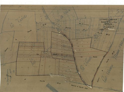 La Chapelle-Onzerain - Sections