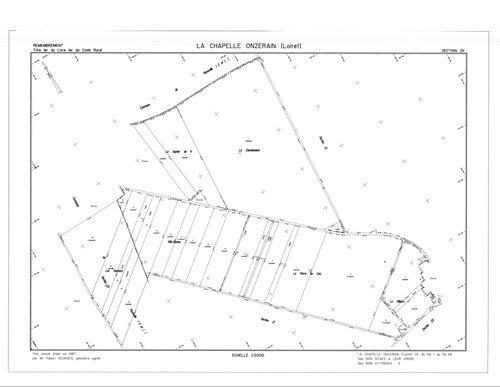 La Chapelle-Onzerain - Sections