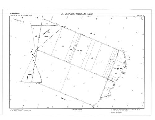 La Chapelle-Onzerain - Sections