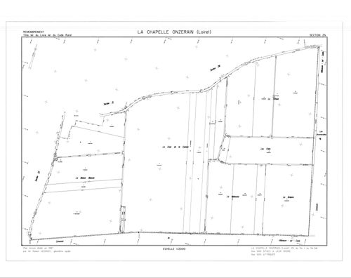 La Chapelle-Onzerain - Sections