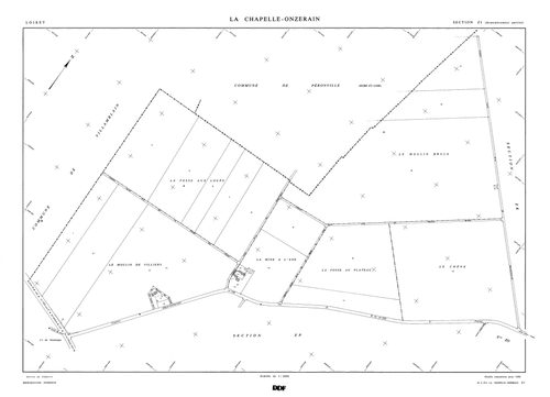 La Chapelle-Onzerain - Sections