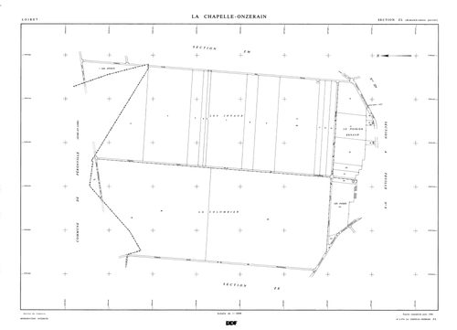 La Chapelle-Onzerain - Sections