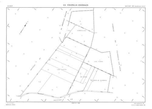 La Chapelle-Onzerain - Sections