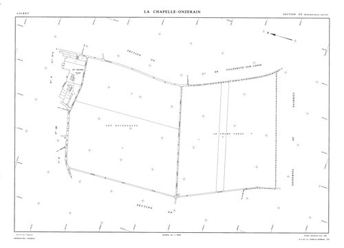 La Chapelle-Onzerain - Sections
