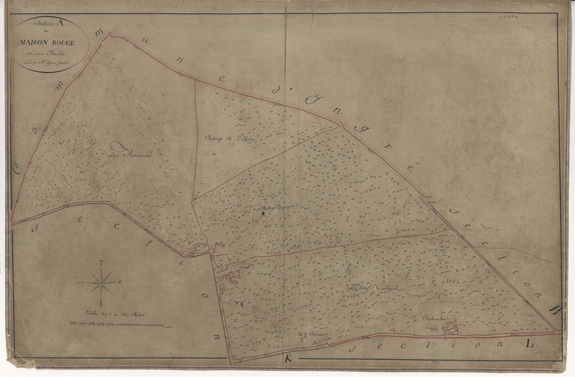 La Chapelle-Saint-Mesmin - Sections