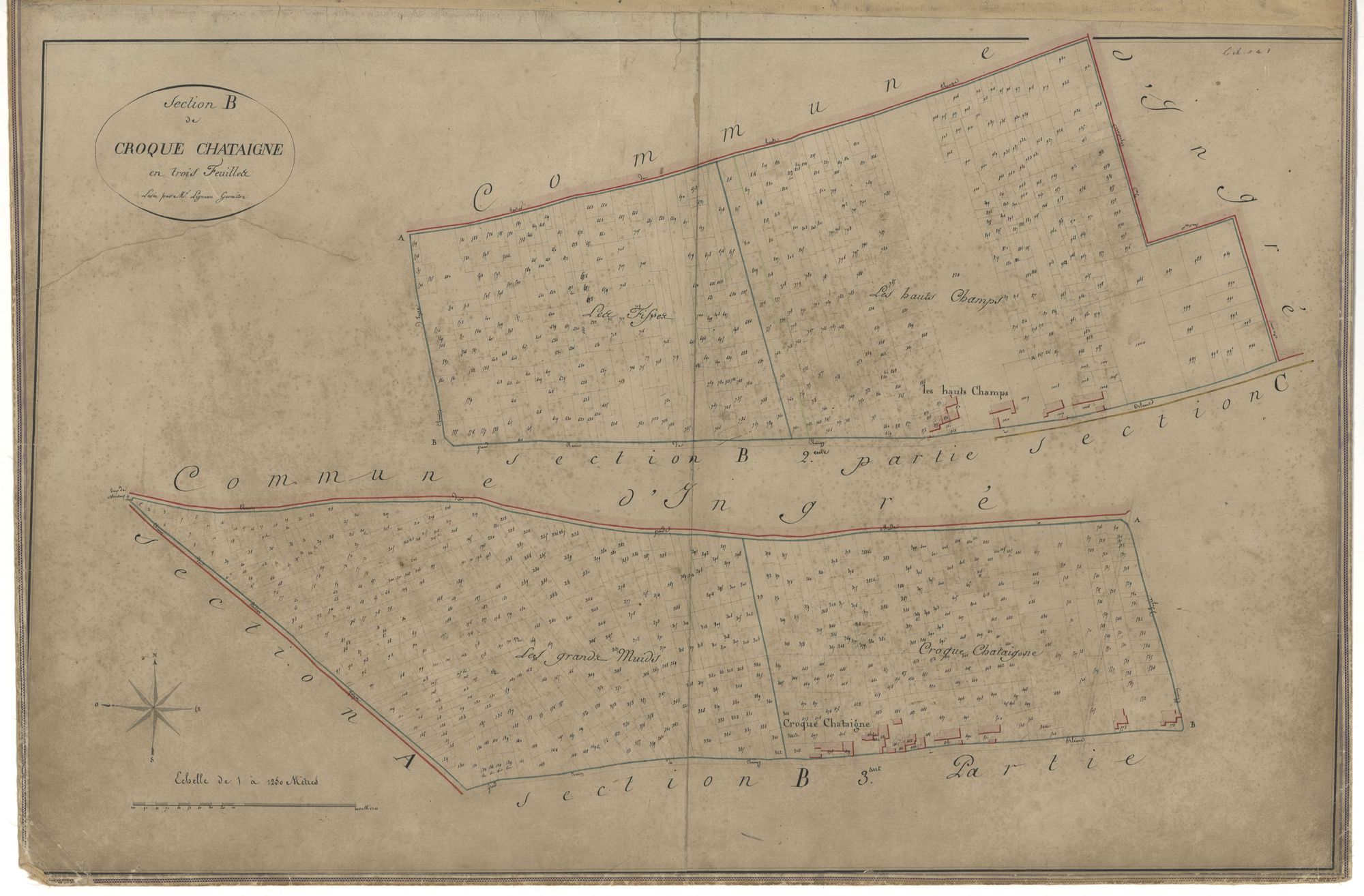 La Chapelle-Saint-Mesmin - Sections