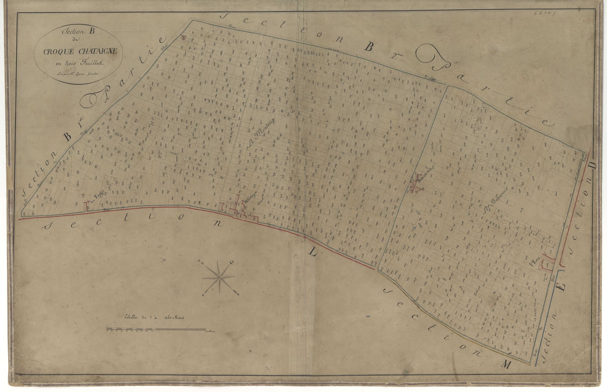 La Chapelle-Saint-Mesmin - Sections