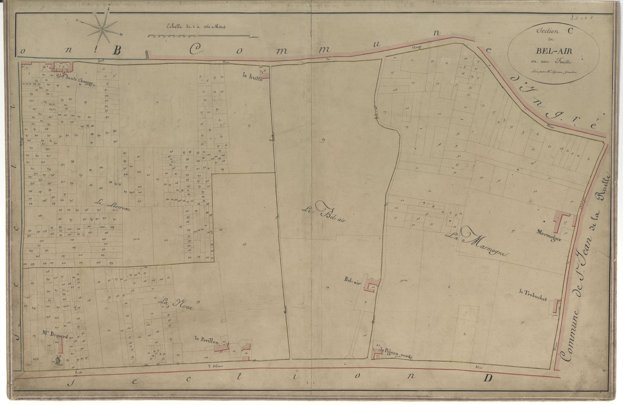 La Chapelle-Saint-Mesmin - Sections