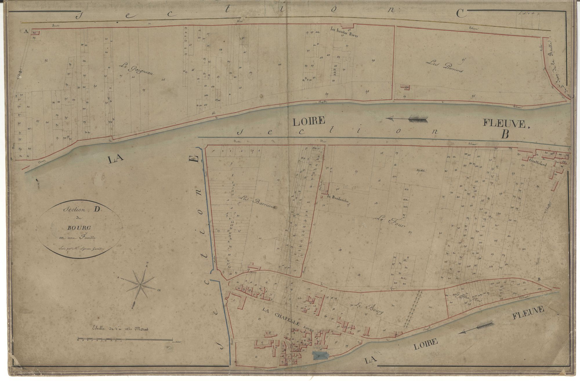 La Chapelle-Saint-Mesmin - Sections