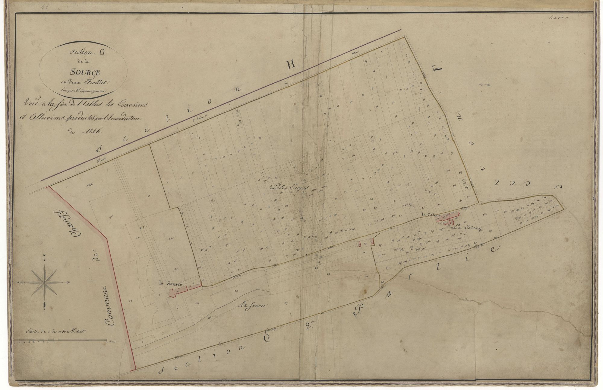 La Chapelle-Saint-Mesmin - Sections