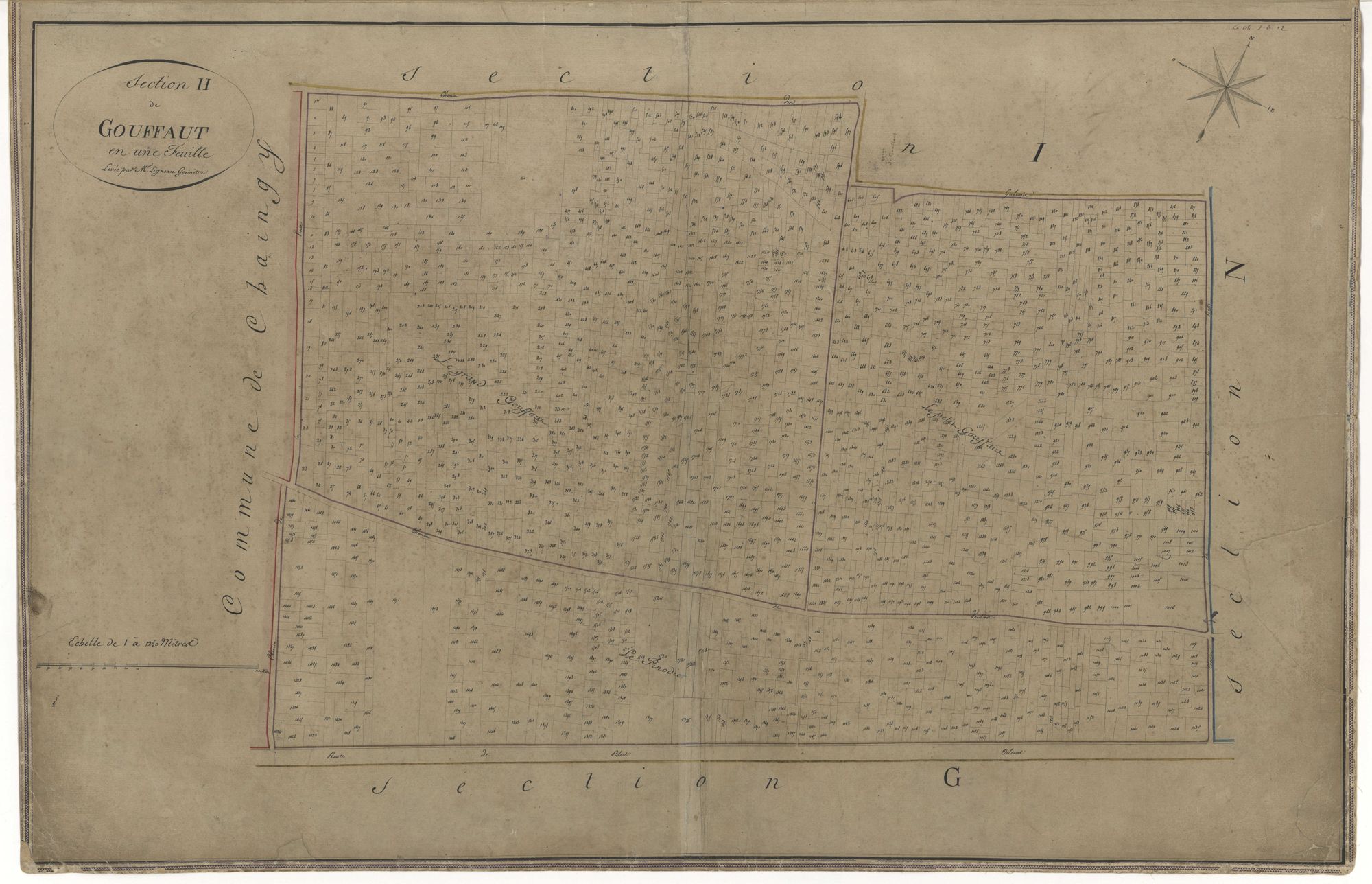 La Chapelle-Saint-Mesmin - Sections