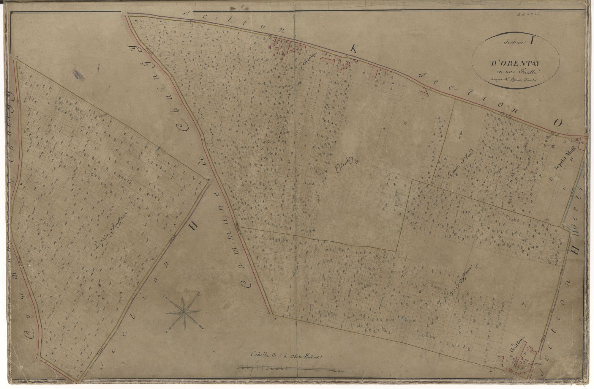 La Chapelle-Saint-Mesmin - Sections