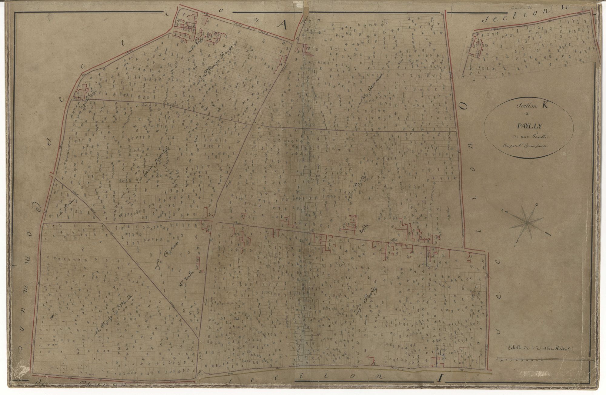 La Chapelle-Saint-Mesmin - Sections