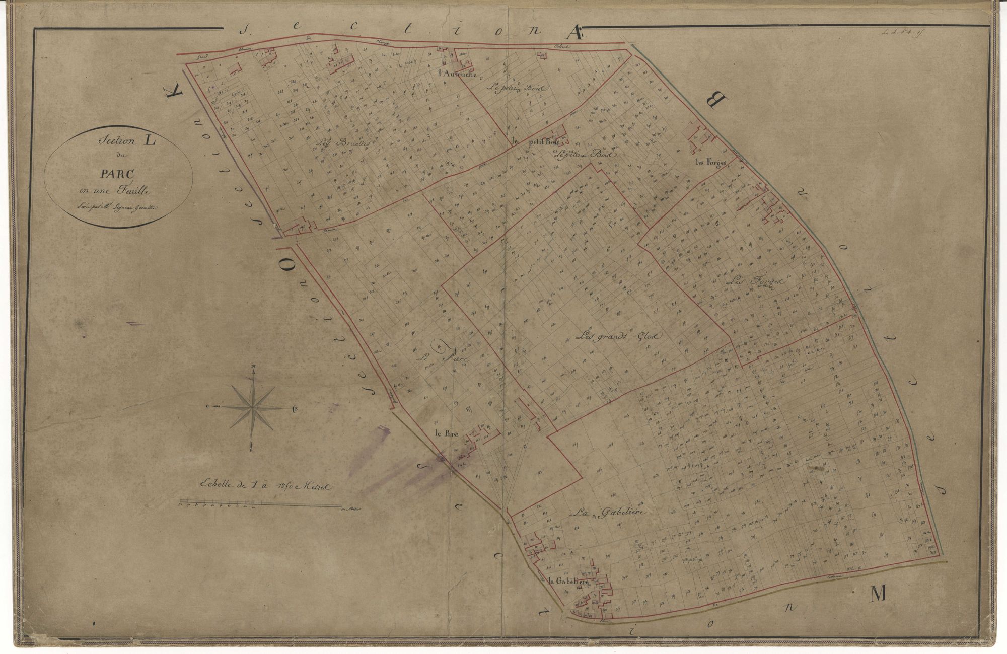La Chapelle-Saint-Mesmin - Sections