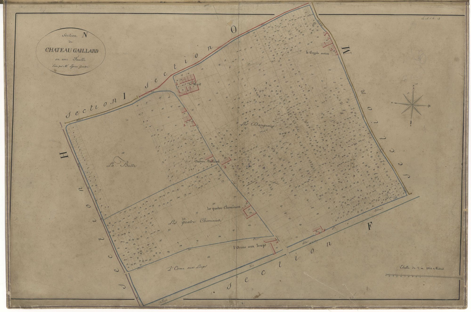 La Chapelle-Saint-Mesmin - Sections