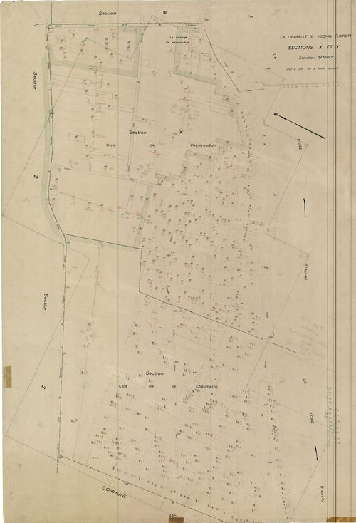 La Chapelle-Saint-Mesmin - Sections