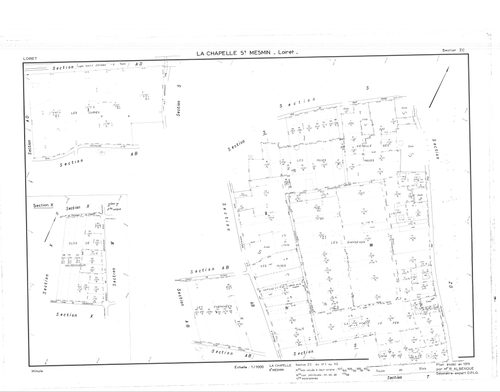 La Chapelle-Saint-Mesmin - Sections