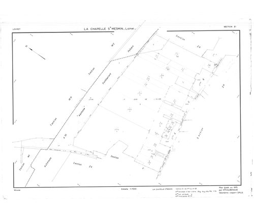 La Chapelle-Saint-Mesmin - Sections