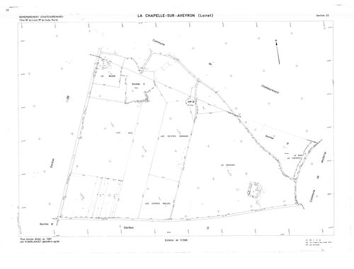 La Chapelle-sur-Aveyron - Sections