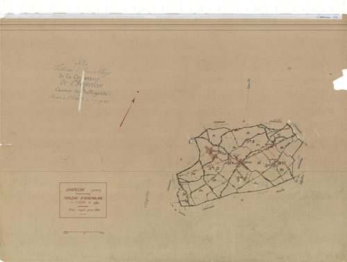 Chapelon - Tableau d'assemblage
