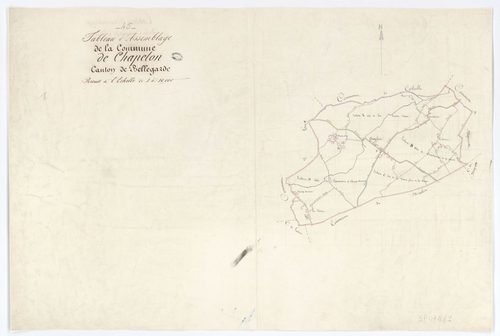 Chapelon - Tableau d'assemblage