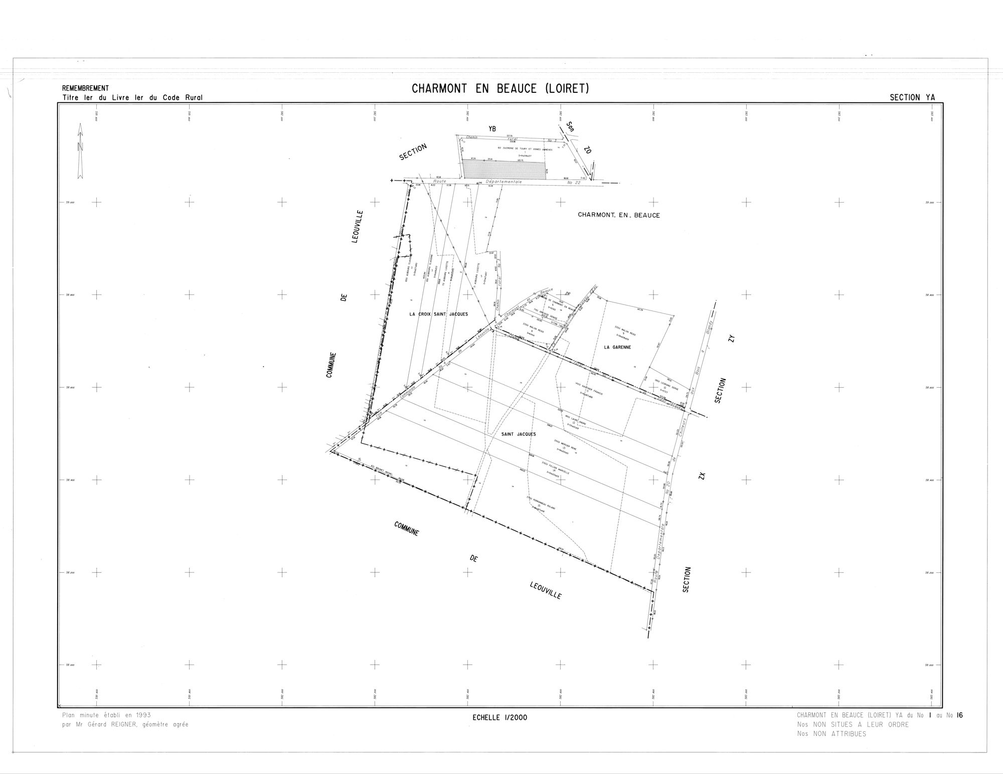 Charmont-en-Beauce - Sections
