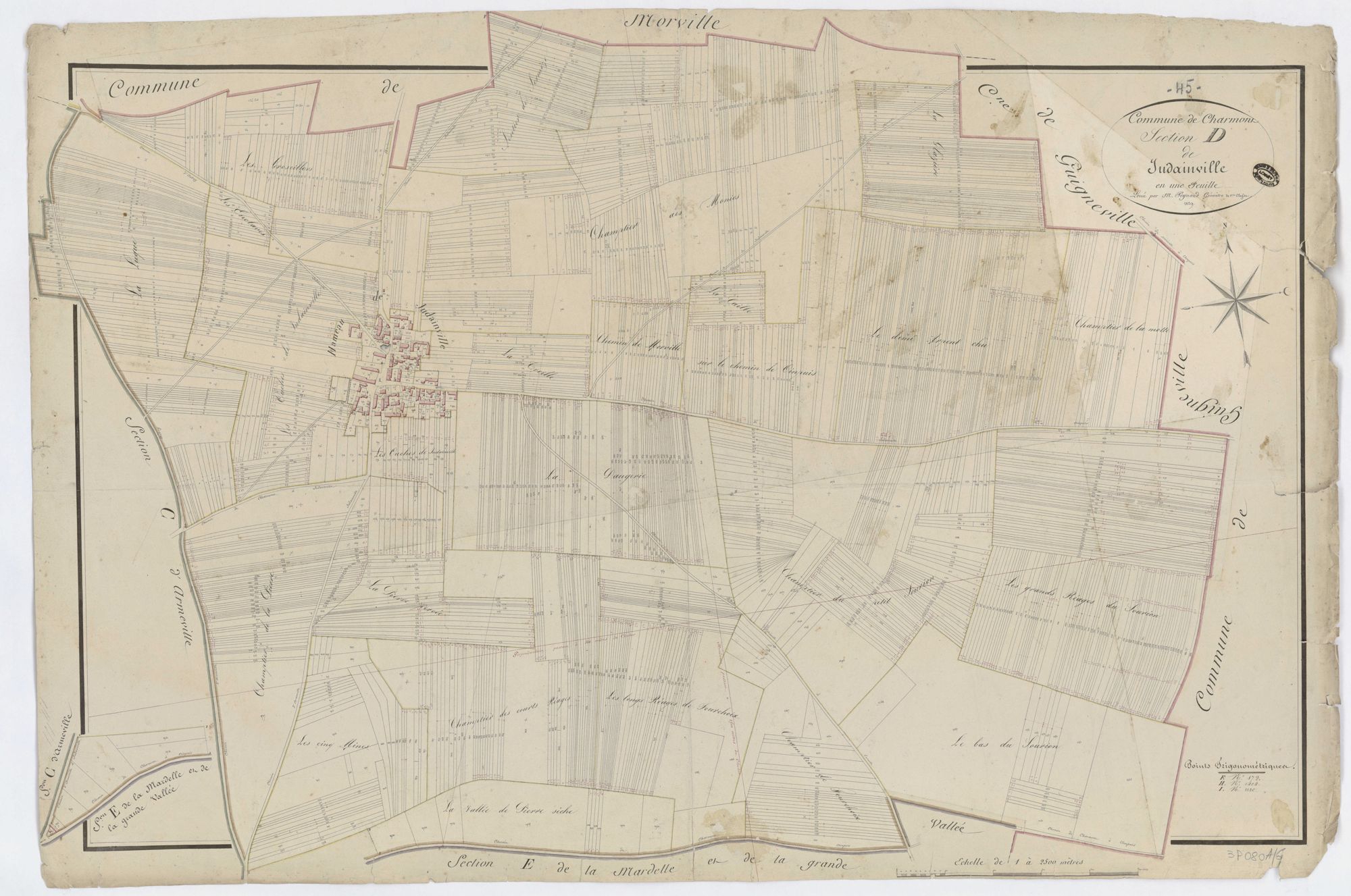 Charmont-en-Beauce - Sections