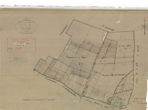 Charmont-en-Beauce - Sections