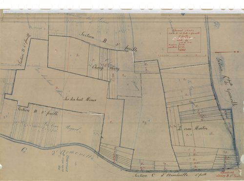 Charmont-en-Beauce - Sections