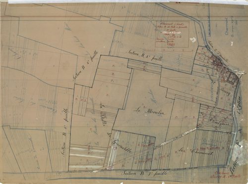 Charmont-en-Beauce - Sections