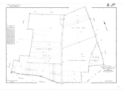 Charmont-en-Beauce - Sections