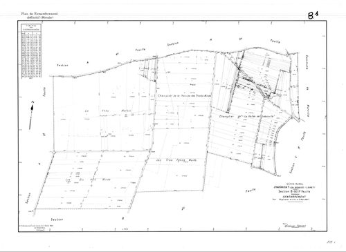 Charmont-en-Beauce - Sections