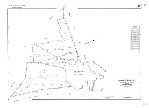 Charmont-en-Beauce - Sections